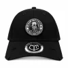 Black CYI Dad Hat with City of Yonkers embroidered patch