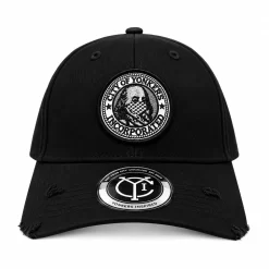 Black CYI Dad Hat with City of Yonkers embroidered patch