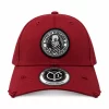 Burgundy CYI Dad Hat with City of Yonkers embroidered patch