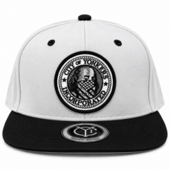 Ben Frank White and Black SnapBack